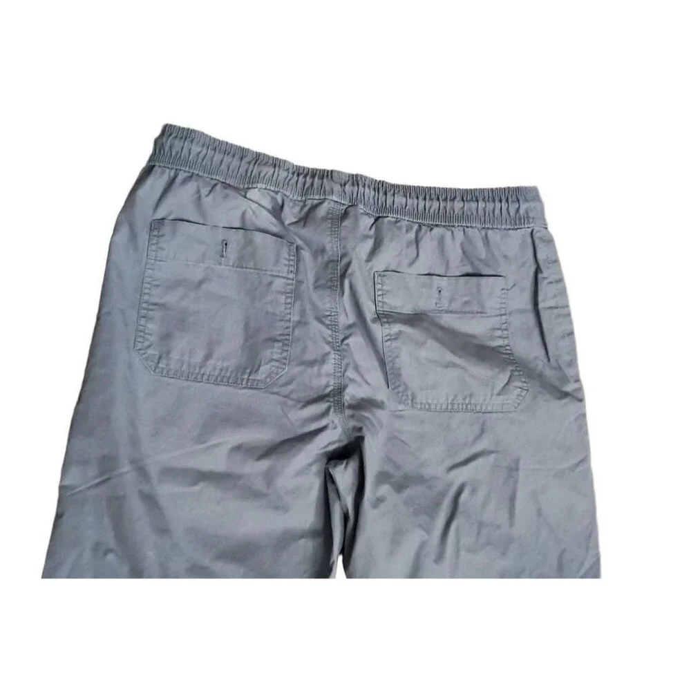 Banana Republic Aiden Pant Gray Drawstring Jogger Pants Size 31x32
